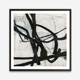 Graphical Lines 6 (Square) Art Print