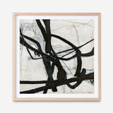 Graphical Lines 6 (Square) Art Print