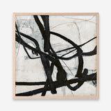 Graphical Lines 6 (Square) Art Print