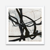 Graphical Lines 6 (Square) Art Print