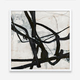 Graphical Lines 6 (Square) Art Print