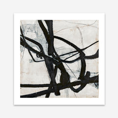 Graphical Lines 6 (Square) Art Print