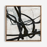 Graphical Lines 6 (Square) Canvas Print