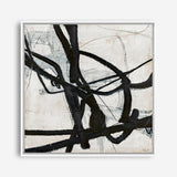 Graphical Lines 6 (Square) Canvas Print