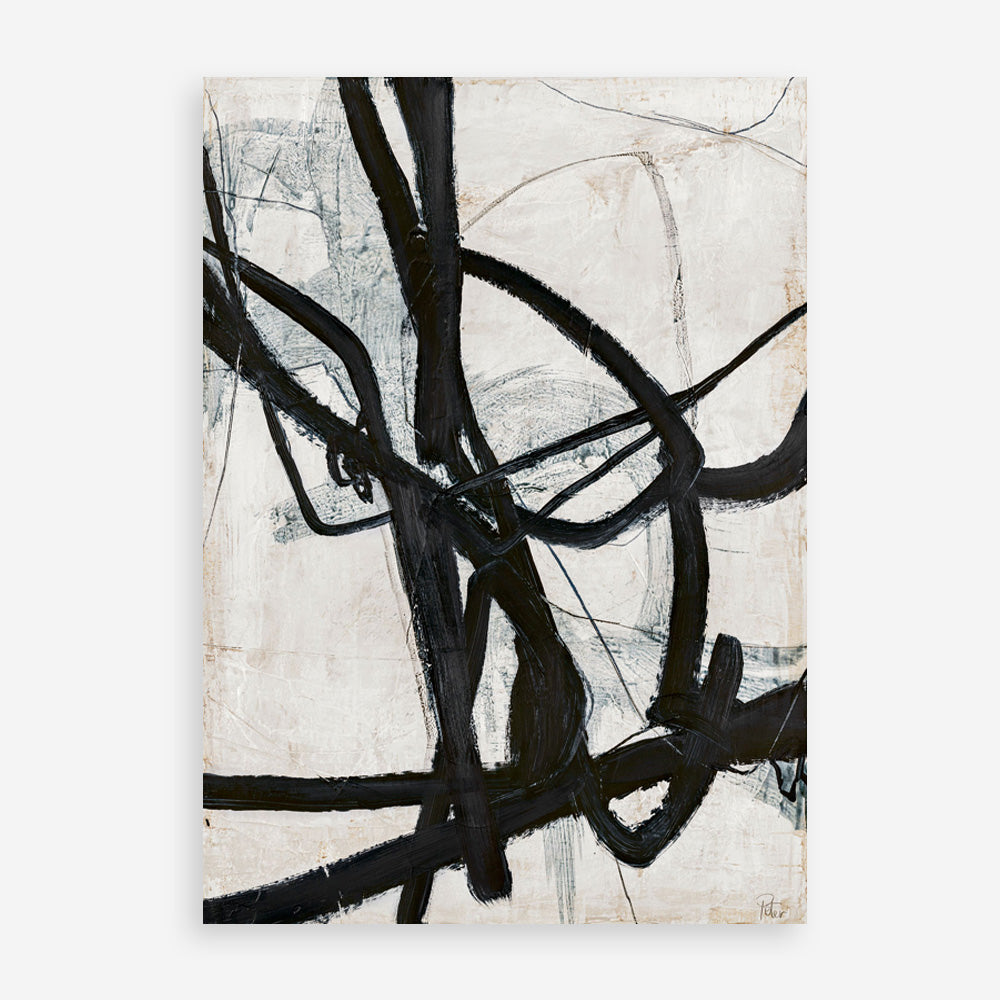 Graphical Lines 6 Art Print