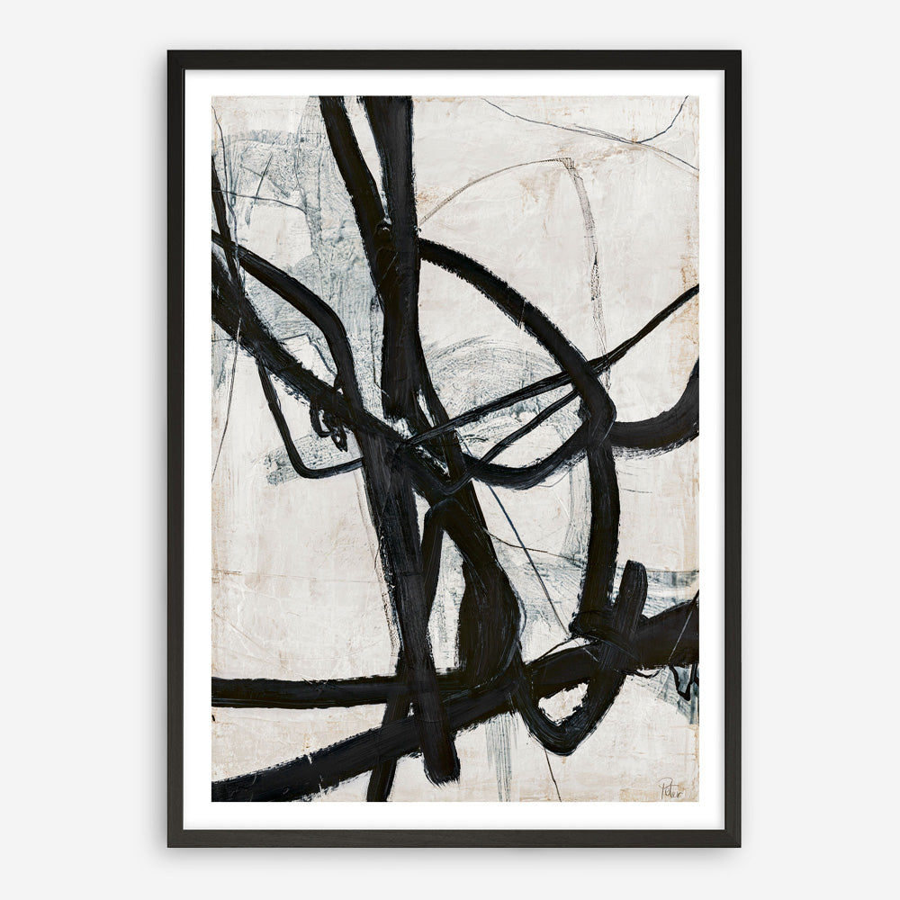 Graphical Lines 6 Art Print