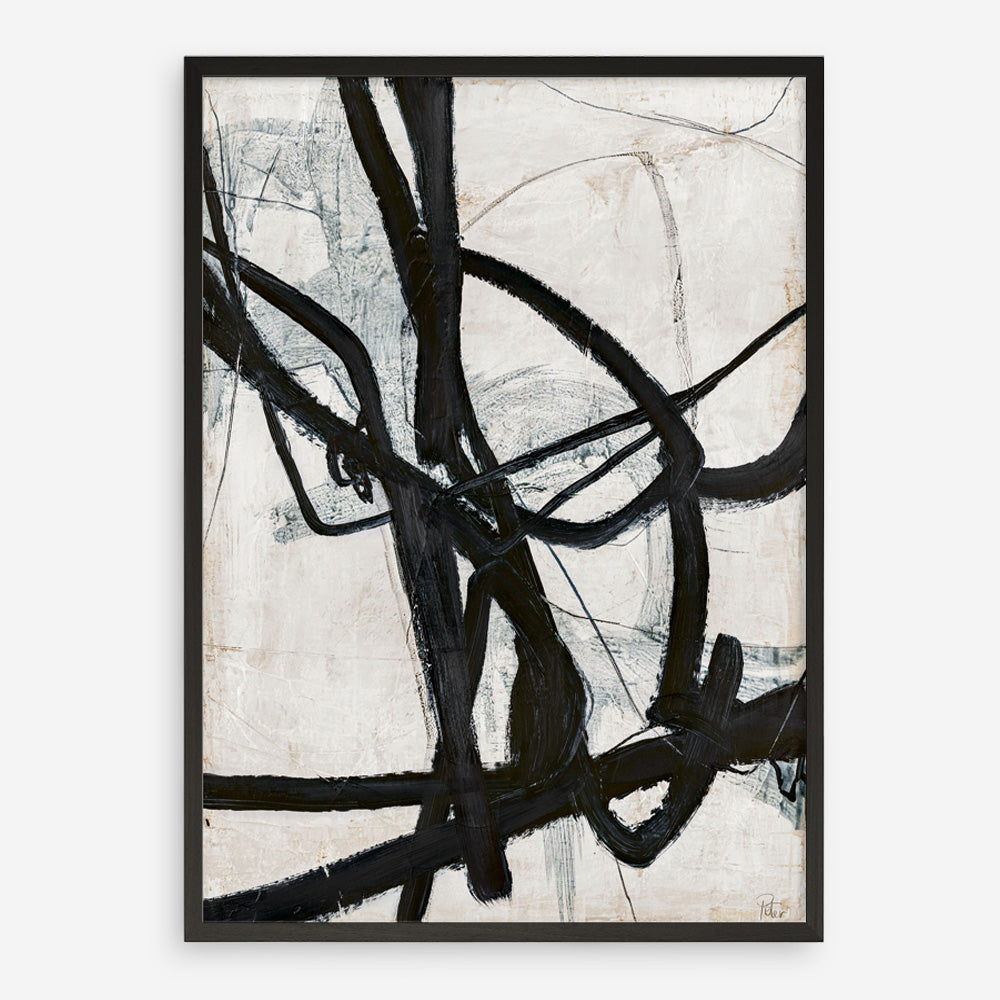 Graphical Lines 6 Art Print