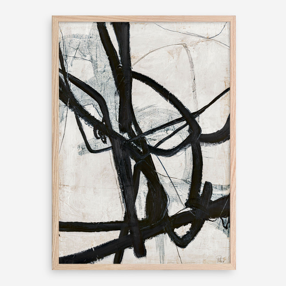 Graphical Lines 6 Art Print