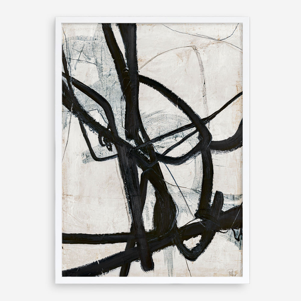 Graphical Lines 6 Art Print