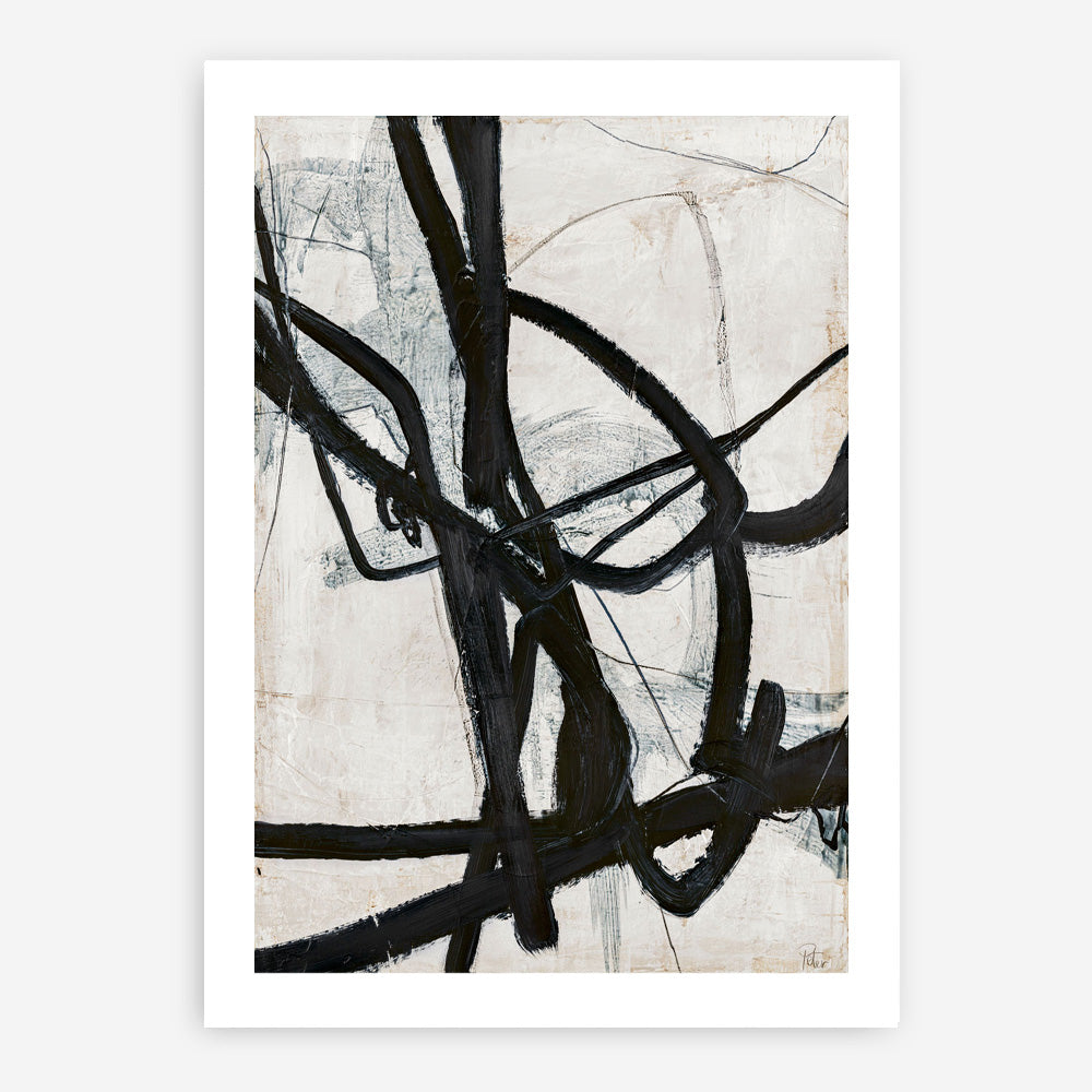 Graphical Lines 6 Art Print