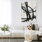 Graphical Lines 6 Canvas Print