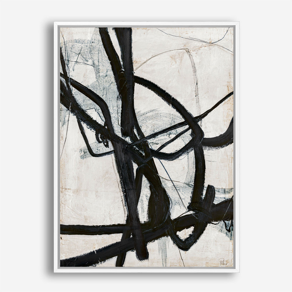 Graphical Lines 6 Canvas Print