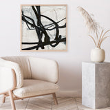 Graphical Lines 6 (Square) Art Print