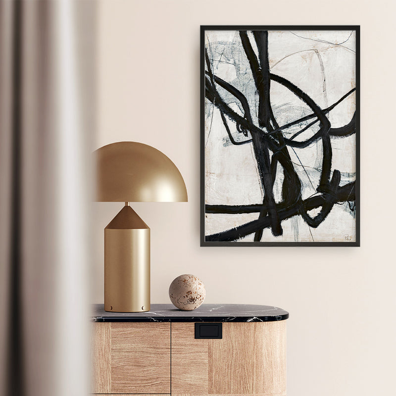 Graphical Lines 6 Art Print