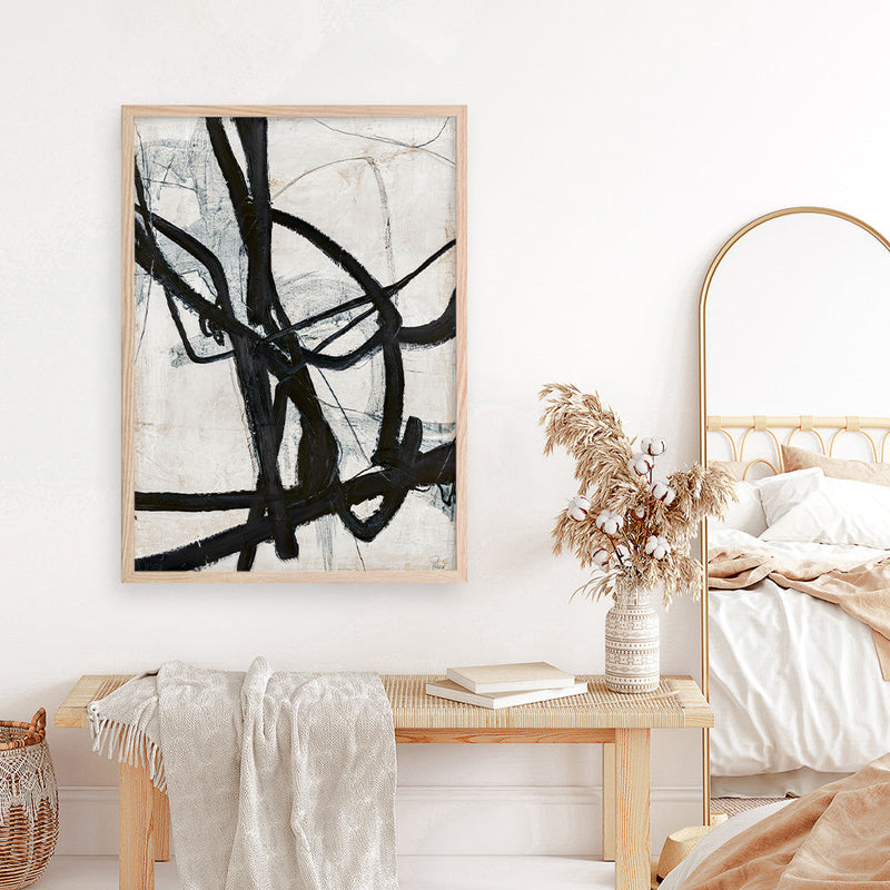 Graphical Lines 6 Art Print