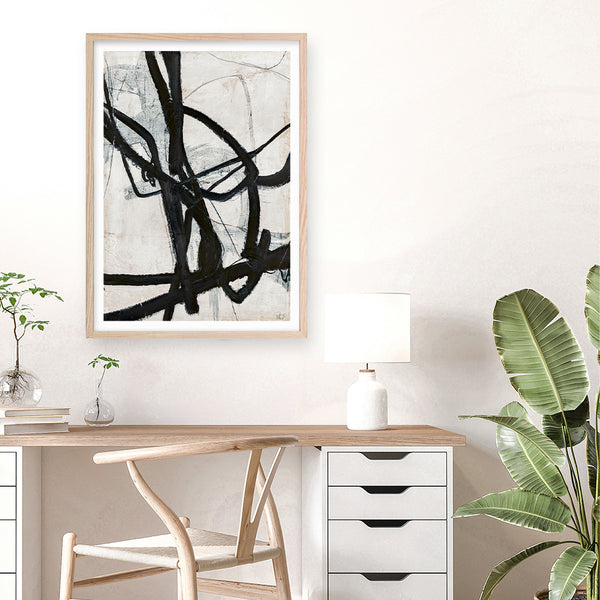 Graphical Lines 6 Art Print