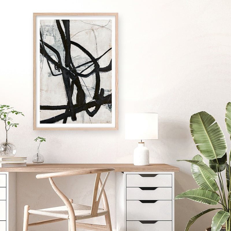 Graphical Lines 6 Art Print