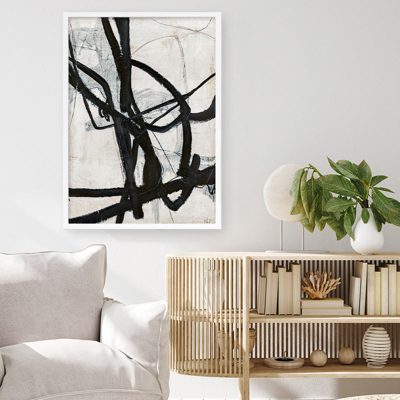 Graphical Lines 6 Art Print