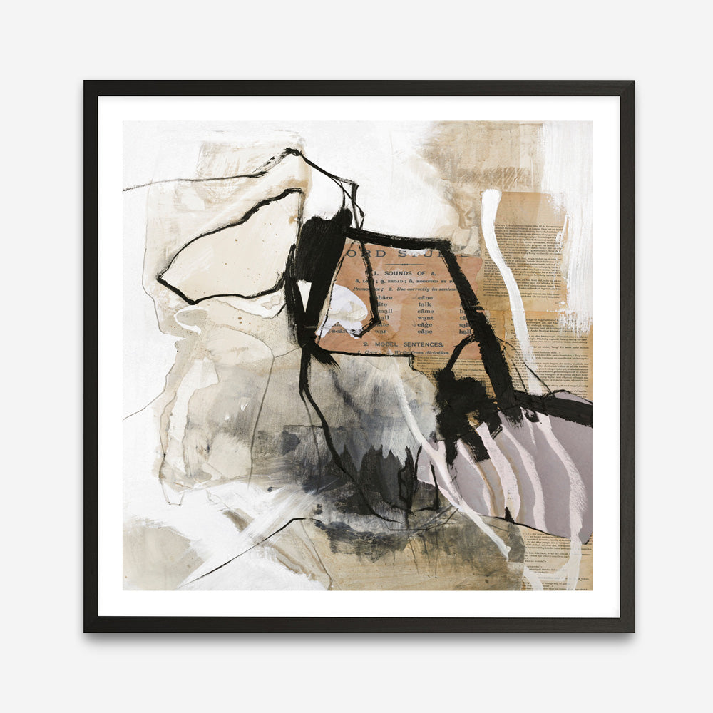 Clipping (Square) Art Print