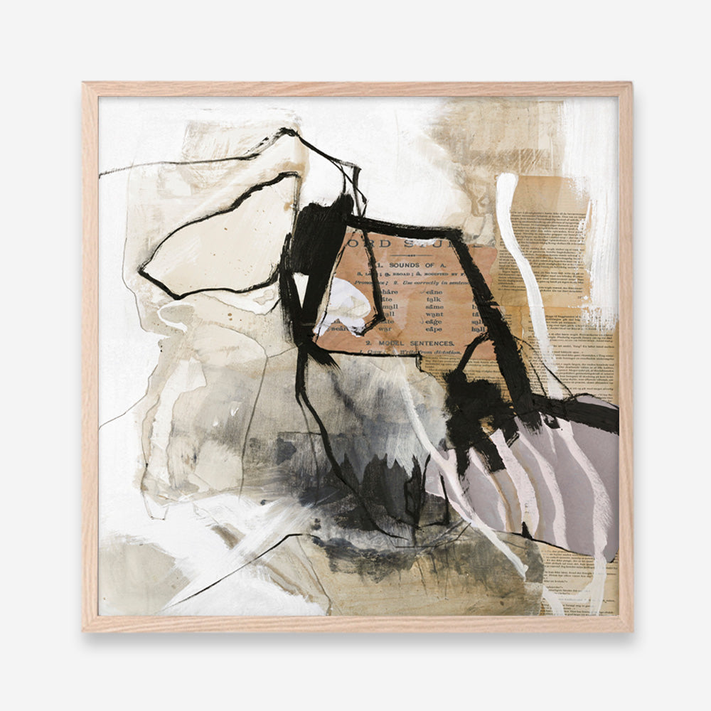 Clipping (Square) Art Print