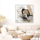 Clipping (Square) Canvas Print