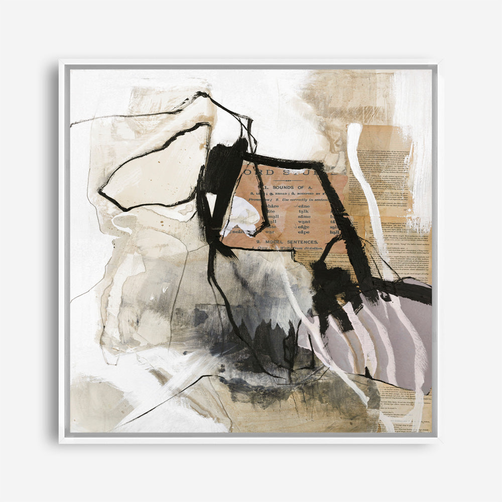 Clipping (Square) Canvas Print