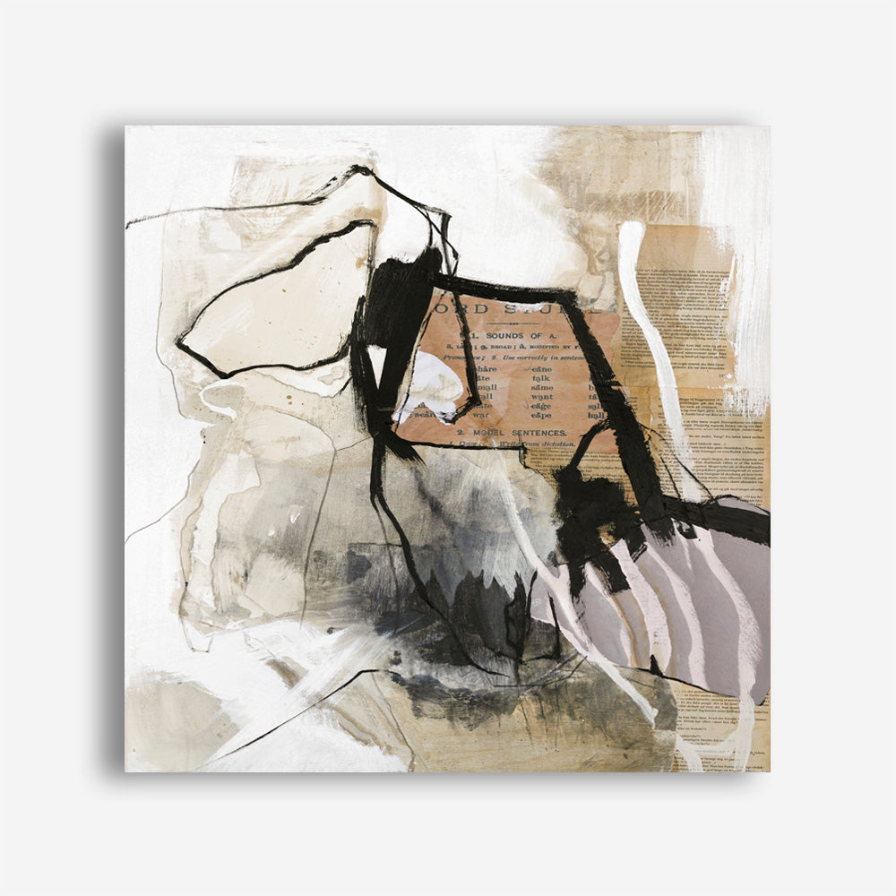 Clipping (Square) Canvas Print