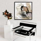 Clipping (Square) Art Print