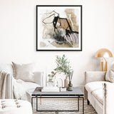 Clipping (Square) Art Print