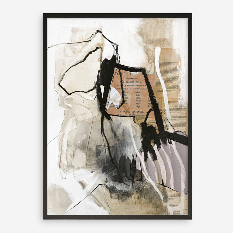 Clipping Art Print