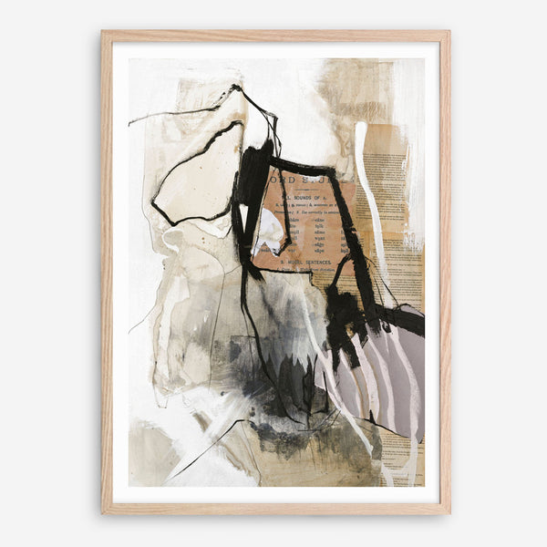 Clipping Art Print