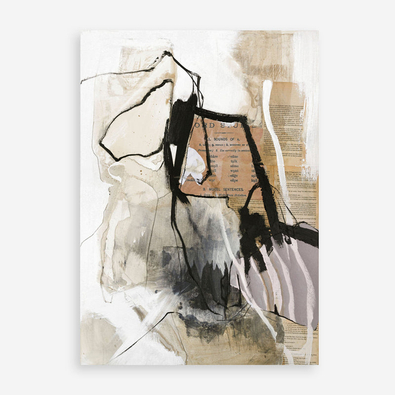 Clipping Art Print
