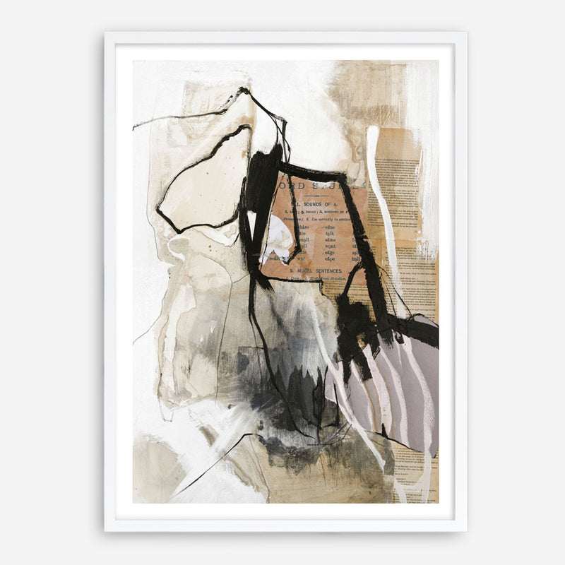 Clipping Art Print