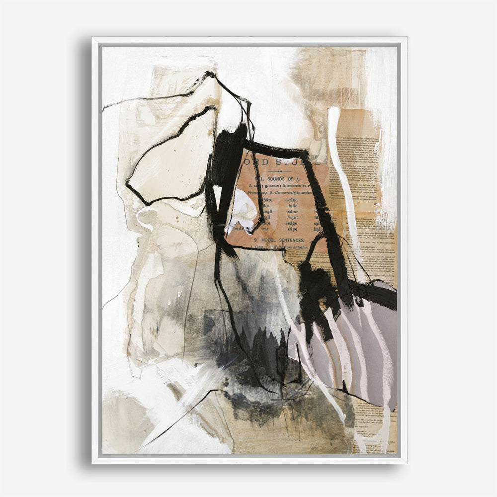 Clipping Canvas Print
