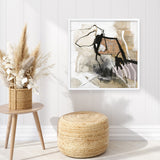 Clipping (Square) Art Print