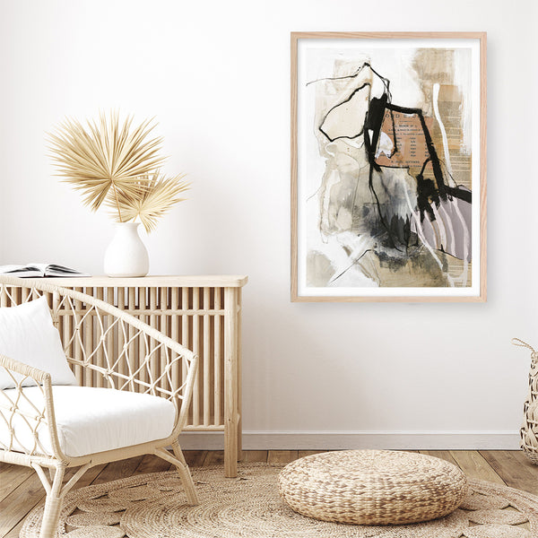 Clipping Art Print