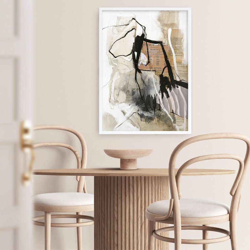 Clipping Art Print