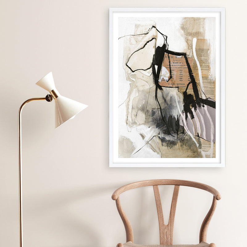 Clipping Art Print
