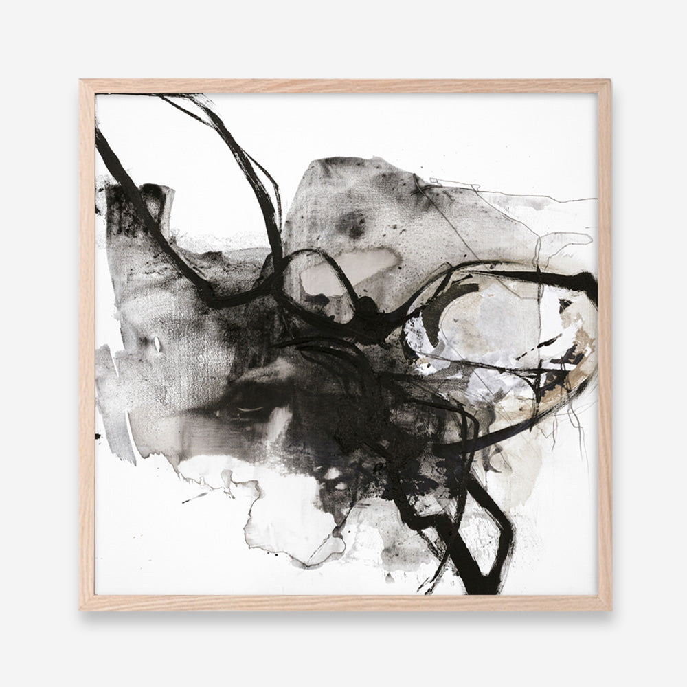 Sculpt (Square) Art Print