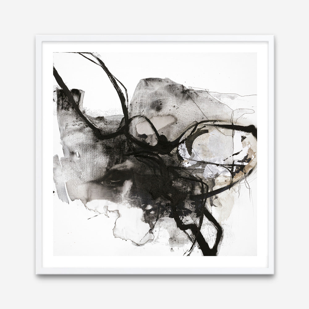 Sculpt (Square) Art Print