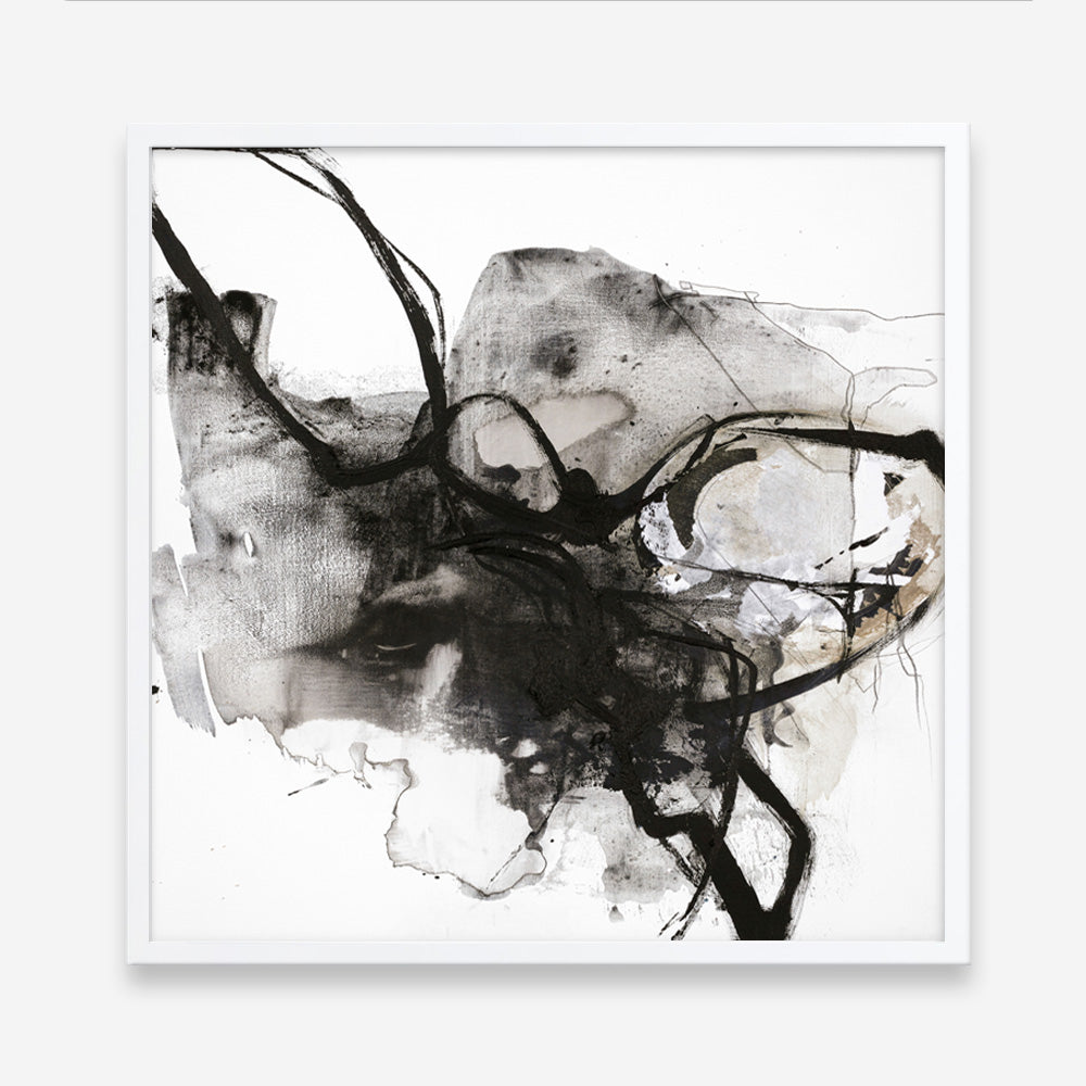 Sculpt (Square) Art Print