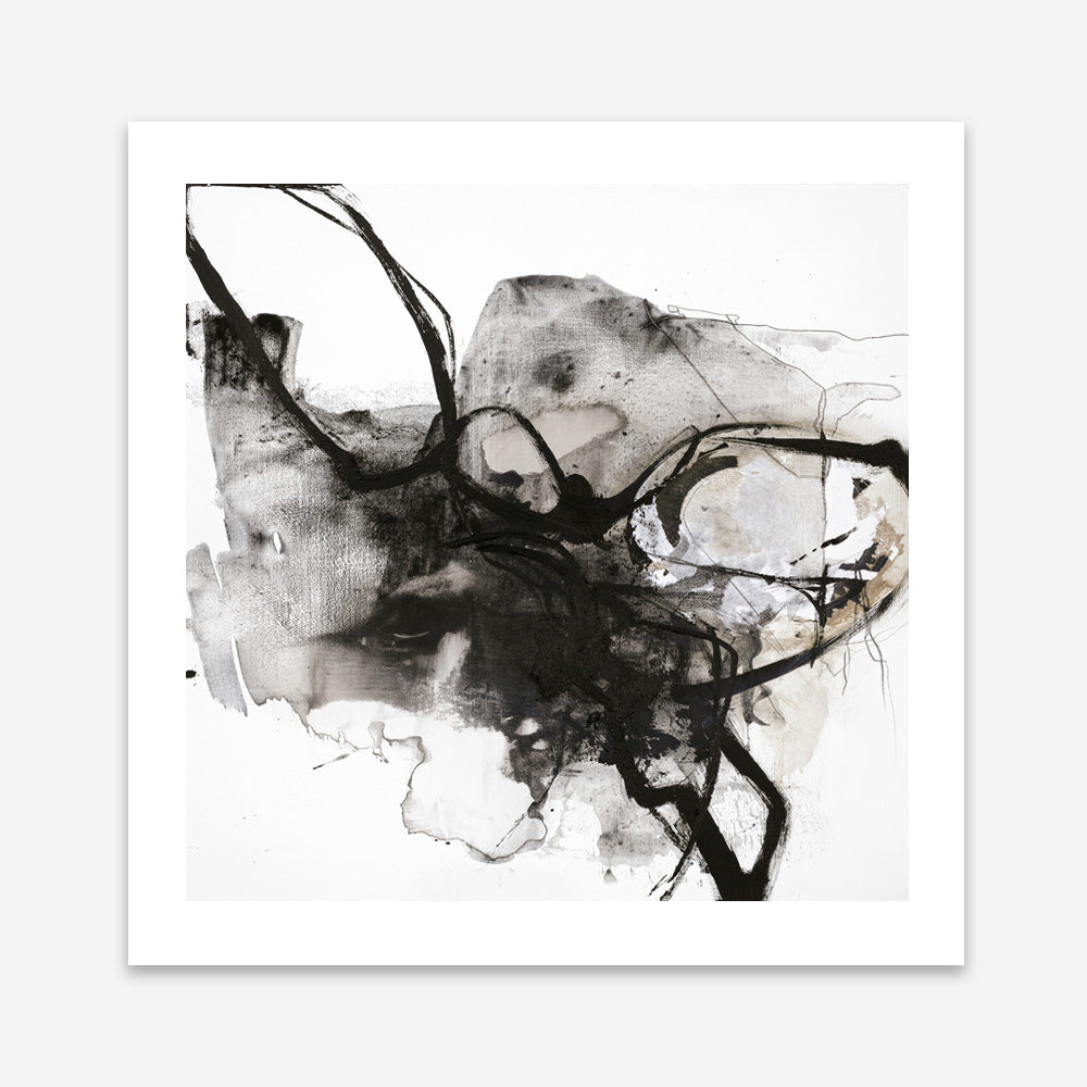 Sculpt (Square) Art Print