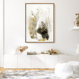 Aqua Sketch 1 Canvas Print