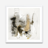 Aqua Sketch 2 (Square) Art Print