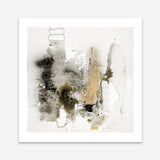 Aqua Sketch 2 (Square) Art Print