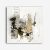 Aqua Sketch 2 (Square) Canvas Print