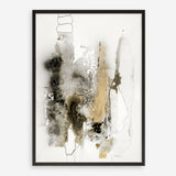 Aqua Sketch 2 Art Print