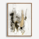 Aqua Sketch 2 Canvas Print