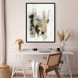 Aqua Sketch 2 Canvas Print