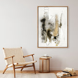 Aqua Sketch 2 Canvas Print